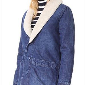 Rollas Denim Sherpa Jacket! Size medium/10